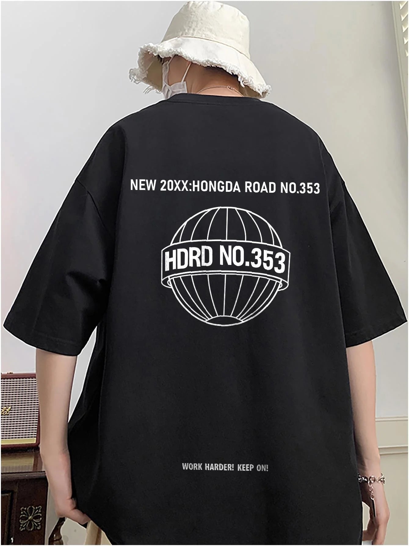 Hip Hop Men Y2k Tshirts Oversize Summer Designer Brand Unisex Tops Short Sleeve 100% Cotton Male Tees Crew Neck Streetwear Royal Drip