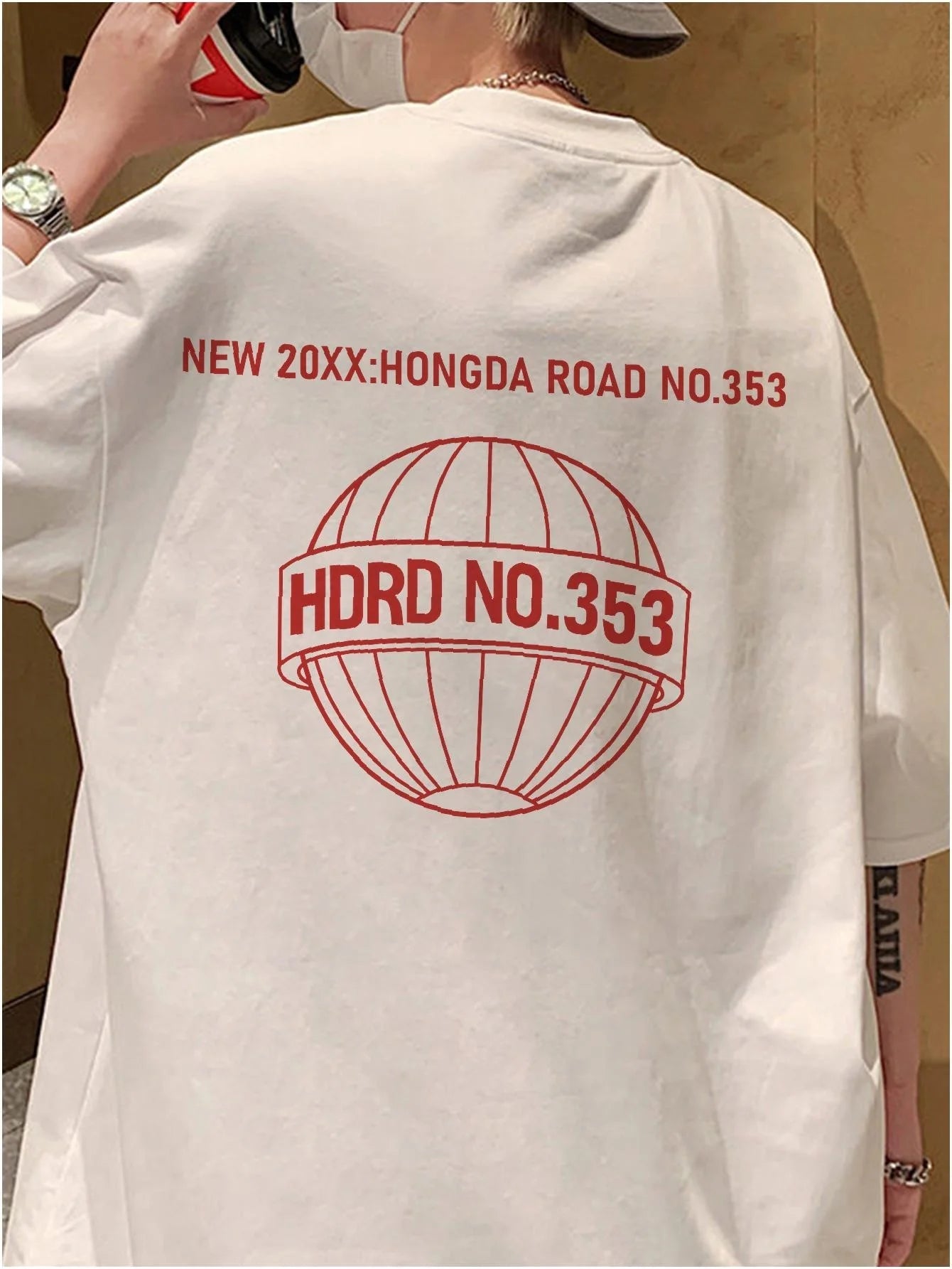 Hip Hop Men Y2k Tshirts Oversize Summer Designer Brand Unisex Tops Short Sleeve 100% Cotton Male Tees Crew Neck Streetwear Royal Drip