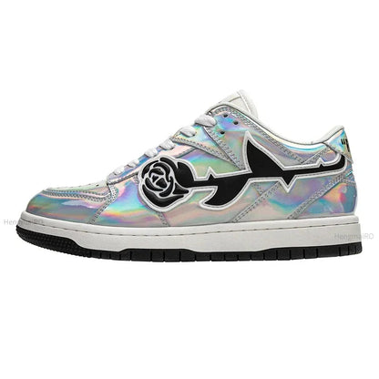 Women Shoes for Men Tennis Retro Y2K Rose Punk Street Skateboard Shoes Male Fashion Sneakers Couples Designer Sports Casual Shoe Royal Drip