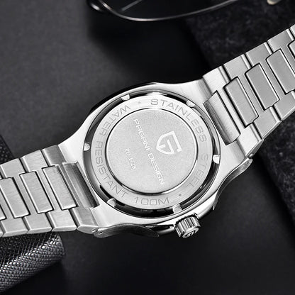 PAGANI DESIGN 2024 New Watches mens Luxury Seagull ST6 Mechanical Mens Automatic Watches Sapphire Stainless Steel Waterproof Royal Drip