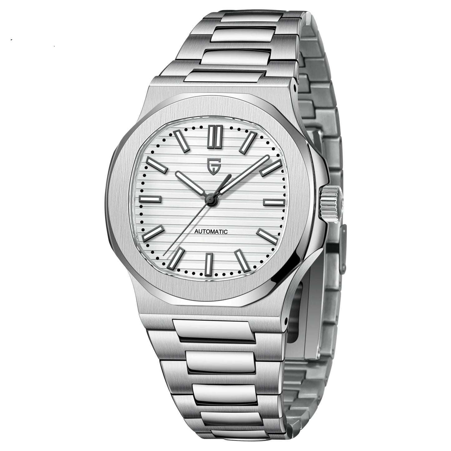 PAGANI DESIGN 2024 New Watches mens Luxury Seagull ST6 Mechanical Mens Automatic Watches Sapphire Stainless Steel Waterproof Royal Drip