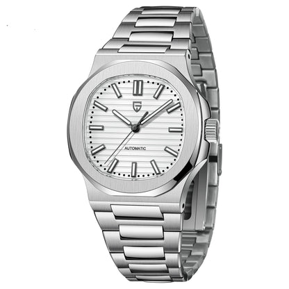 PAGANI DESIGN 2024 New Watches mens Luxury Seagull ST6 Mechanical Mens Automatic Watches Sapphire Stainless Steel Waterproof Royal Drip
