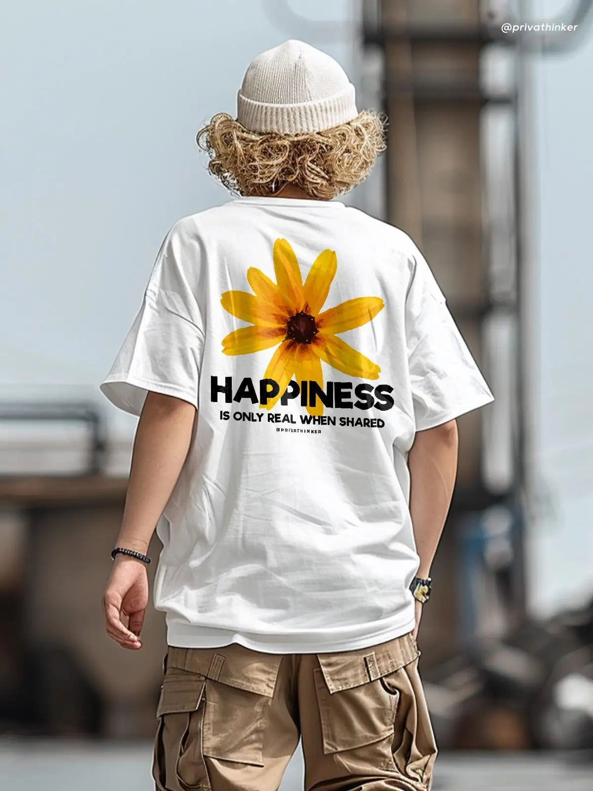 Daisy Graphic Men T-shirts Hip Hop Brand 100% Cotton Tees Short Sleeve Summer New Clothing Loose Harajuku Male Tops Streetwear Royal Drip