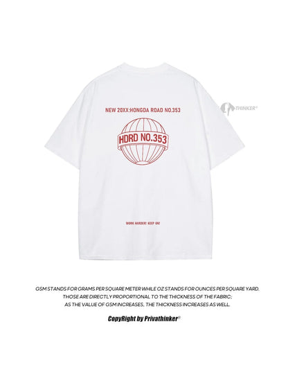 Hip Hop Men Y2k Tshirts Oversize Summer Designer Brand Unisex Tops Short Sleeve 100% Cotton Male Tees Crew Neck Streetwear Royal Drip