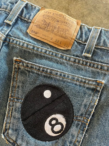 Y2K Retro Full Range of Shorts Women Loose Denim Harajuku Hip-hop Pattern 2024 Men New Gothic Casual Fashion Shorts Streetwear Royal Drip